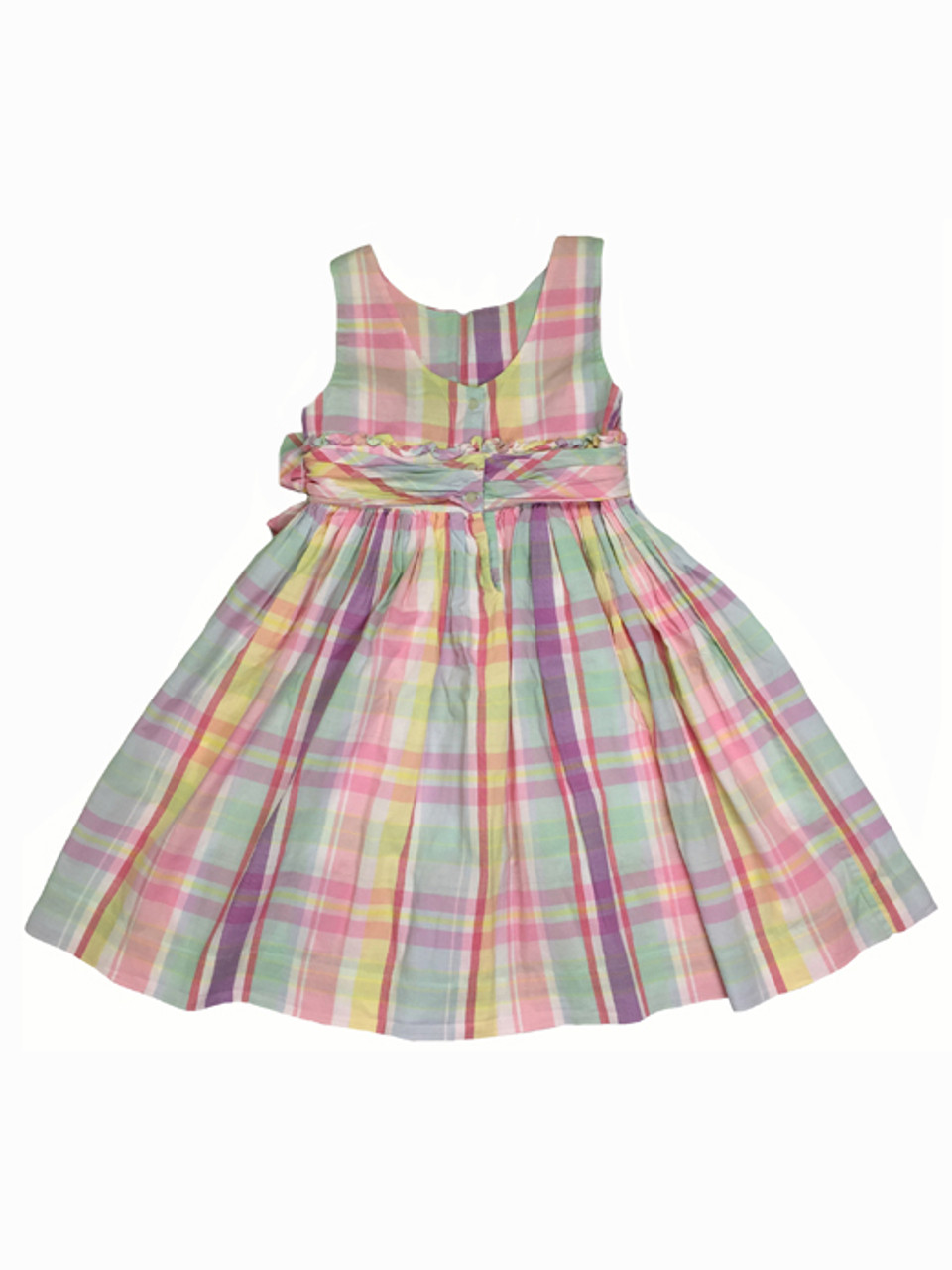 Ralph Lauren Girls Plaid Dress | Berri Kids Resale Boutique