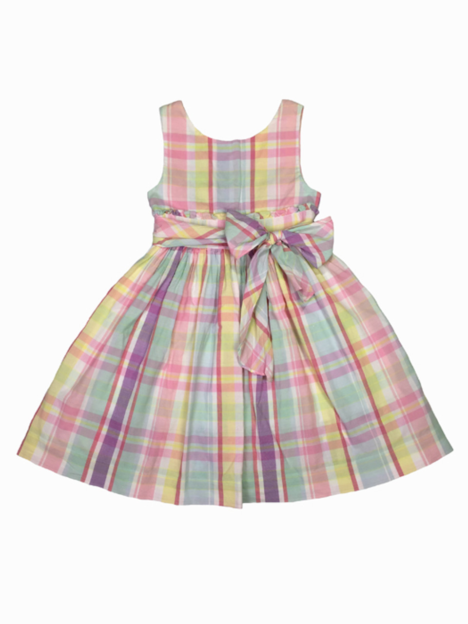 ralph lauren girls plaid dress