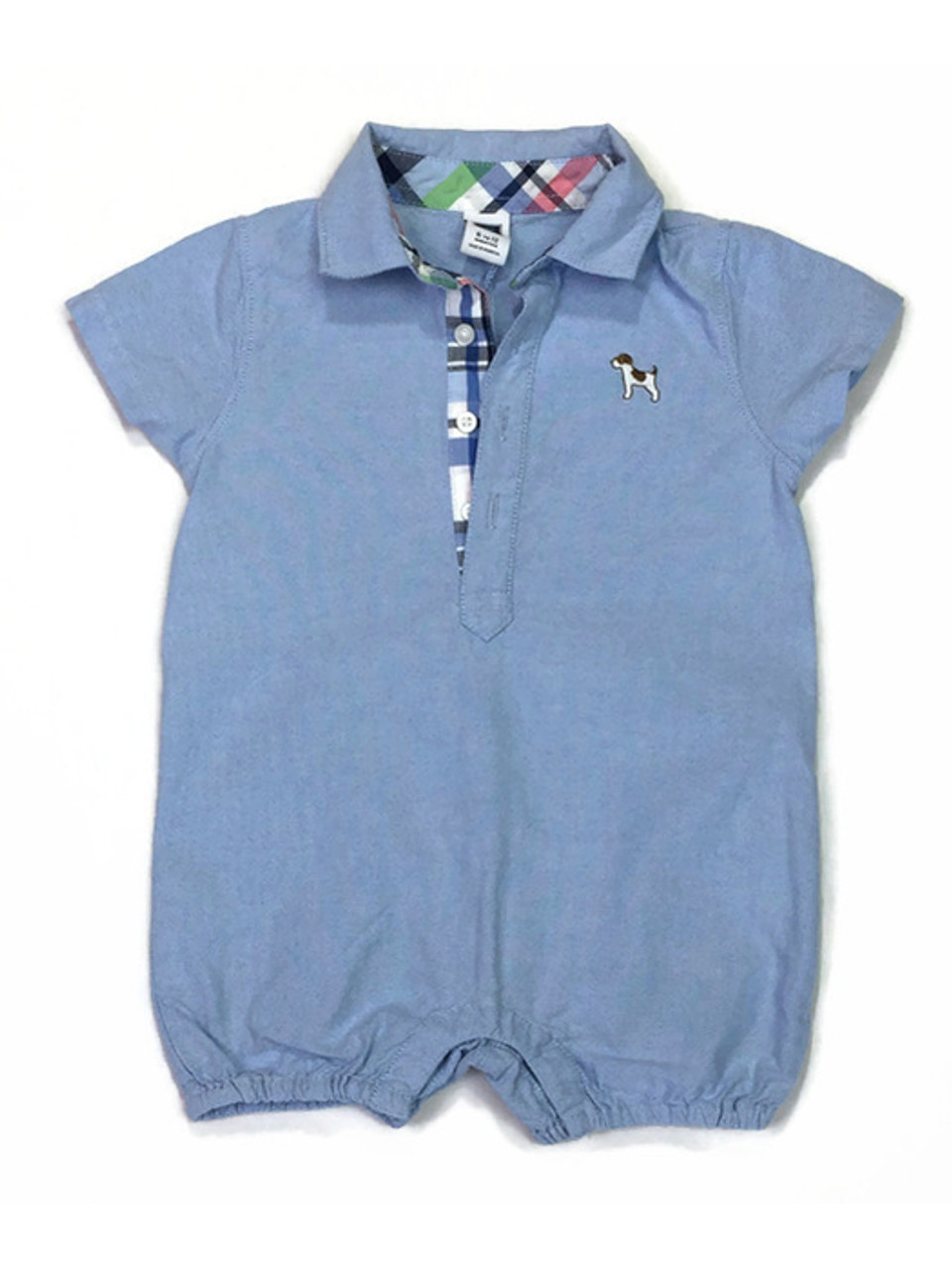 Janie And Jack Baby Boys Puppy Romper Berri Kids Resale Boutique