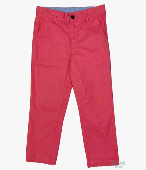 Coral Red Chino Pants, Toddler Boys