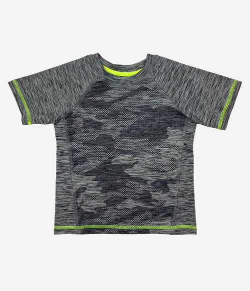 Gray Active Shirt, Toddler Boys