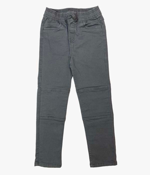 Gray Double Knee Pants, Big Boys