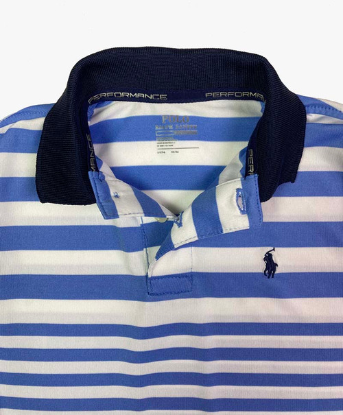 Striped Performance Polo Shirt, Toddler Boys