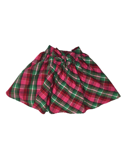 Plaid Bow Skirt, Little Girls