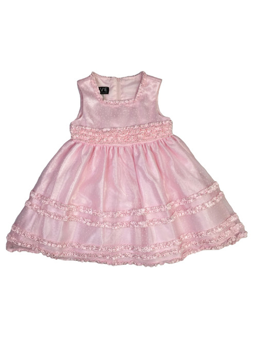 Sparkly Pastel Pink Dress, Baby Girls