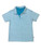 Teal Marled Pique Polo, Little Boys