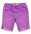 Lilac Denim Shorts, Big Girls