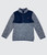 Heather Navy Quarter Zip Pullover, Little Boys