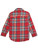 Red Plaid Flannel Shirt, Toddler Boys