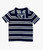 Blue & White Stripes Terrycloth Polo, Toddler Boys