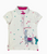 Ivory Llama Polo Shirt, Toddler Girls