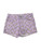 Lilac Floral Denim Shorts, Big Girl