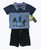 Skateboard Shirt Shorts Set, Toddler Boy