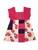 Organic Fruity Colorblock Dress, Toddler Girl