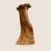 Monster Whole Moose Antler Dog Chew on a beige background