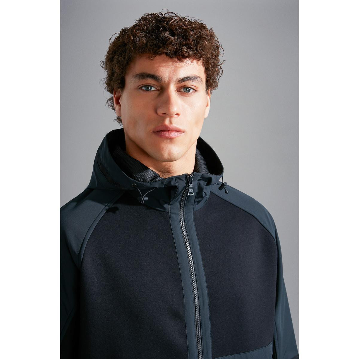 Hoodie Paul And Shark Softshell Zip Sweatshirt Felpa Paul Shark