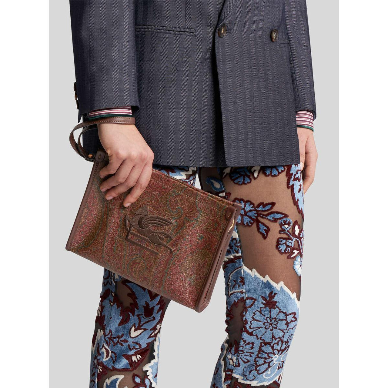 ハンドバッグ ETRO BORSA PAISLEY CON POUCH POUCH PAISLEY MEDIA CON PEGASO - WP2C0007AA001 | Milano