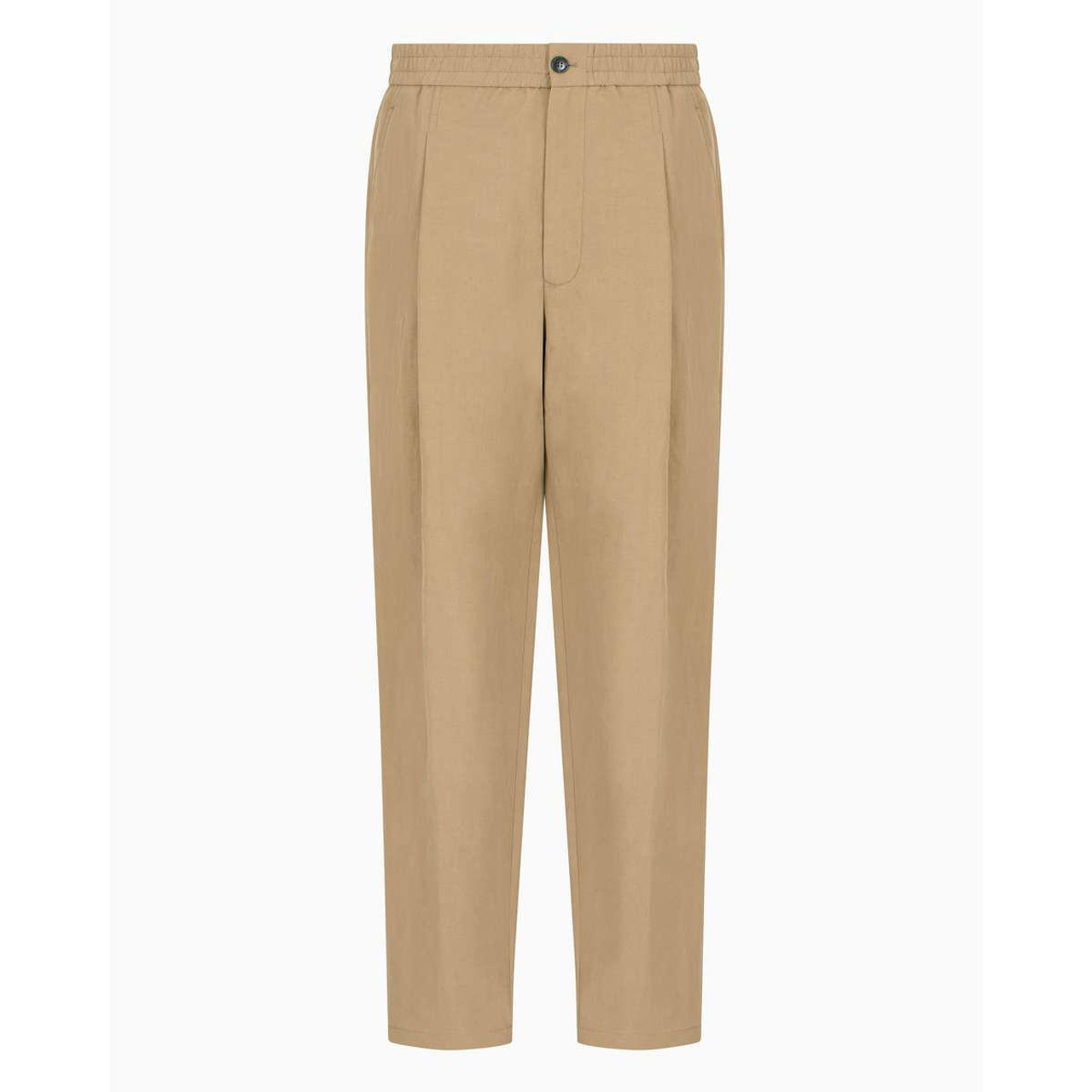 専用PIECE FLAP PANTS & WOOL SARROUEL PANTS Gran Sasso shaved wool trousers with ironed pleat for women