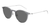 Montblanc Occhiali da Sole Mb0097s-001-50 Grigio Argento