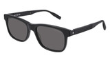 MONTBLANC Sunglasses MB0163S Black Grey