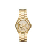 Michael Kors Women's Watch LENNOX LD 37mm Gold Steel