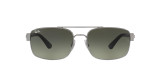 Ray-Ban sunglasses 0RB3687 green gray gradient