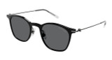 MONTBLANC Sunglasses MB0098S Black Grey