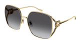 GUCCI Sunglasses GG1323S Gold Gray Gradient