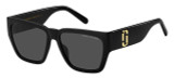 Marc Jacobs MJ646 black gray sunglasses