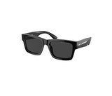 PRADA Sunglasses 0PR 25ZS Black Grey Polarized