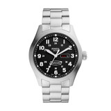 Fossil DEFENDER SOL GT Watch Black Steel 46mm