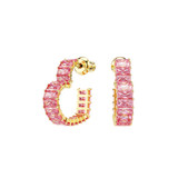 Swarovski Matrix Heart Hoop Orecchini - 6793870