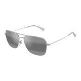 Maui Jim Occhiali da Sole Grey Naauao Argento Brillante Cristallo - 6607523