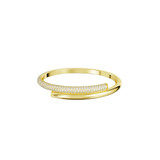 Swarovski Dextera Gold Bangle Bracelet - 6304644