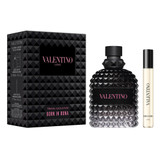Valentino Born in Rome Men's EDT Travel Set 100ml + 10ml - 6726609 Valentino Born in Rome Men's EDT Travel Set 100ml + 10ml - 6726609