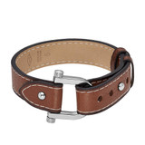 Fossil Bracciale Pelle Marrone - 5980069 Fossil Bracciale Pelle Marrone - 5980069