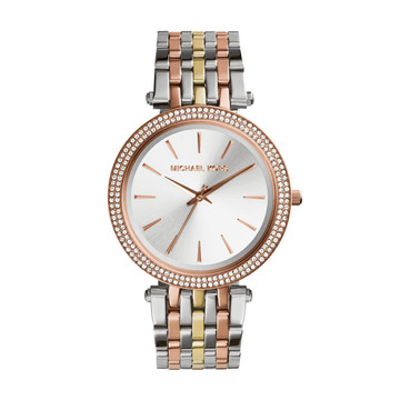 Michael Kors LD Watch Darci Sil Dial 3Tn Blet