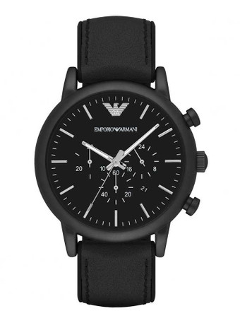 Emporio Armani GT Watch Strap Dl Black