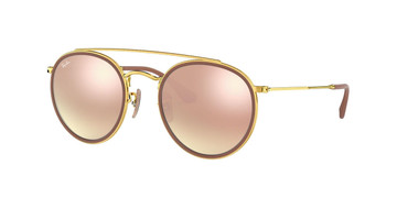 Ray-Ban occhiali da sole 0Rb3647N oro rosa Gradient