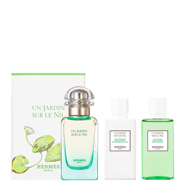 Hermès Un jardin sur le Nil EDT 50ML+BL40ML+SG40ML SET