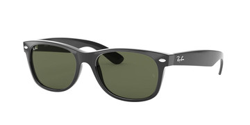 Ray-Ban Wayfarer nero lenti verdi