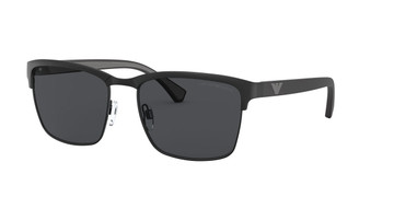 Emporio Armani occhiali da sole 0Ea2087 Matte nero grigio