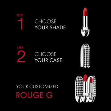 GUERLAIN GUERLAIN Rouge G Case PIED DE POULE 娇韵诗红葡萄酒盒