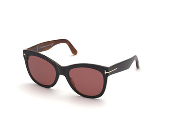 Tom Ford sunglasses FT0870 black red polarized