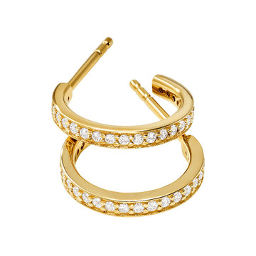 Michael Kors PREMIUM LD gold earrings