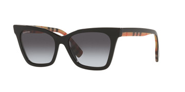 BURBERRY Sunglasses 0BE4346 Black Shaded