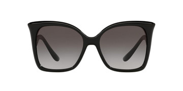 Dolce & Gabbana Sunglasses 0DG6168 Black Silver Shaded