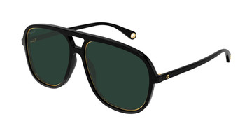 Gucci Occhiali da Sole GG1077S Nero Verde