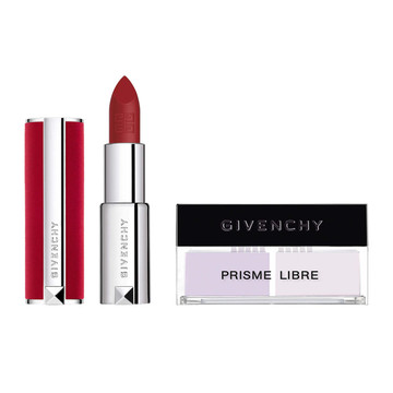Givenchy Le Rouge Deep Velvet + Prisme Libre Iconic Duo