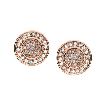 Fossil CLASSICS LD rose gold earrings